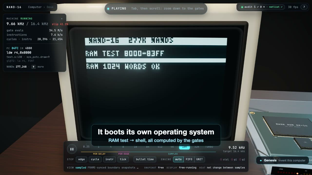 Still from the video